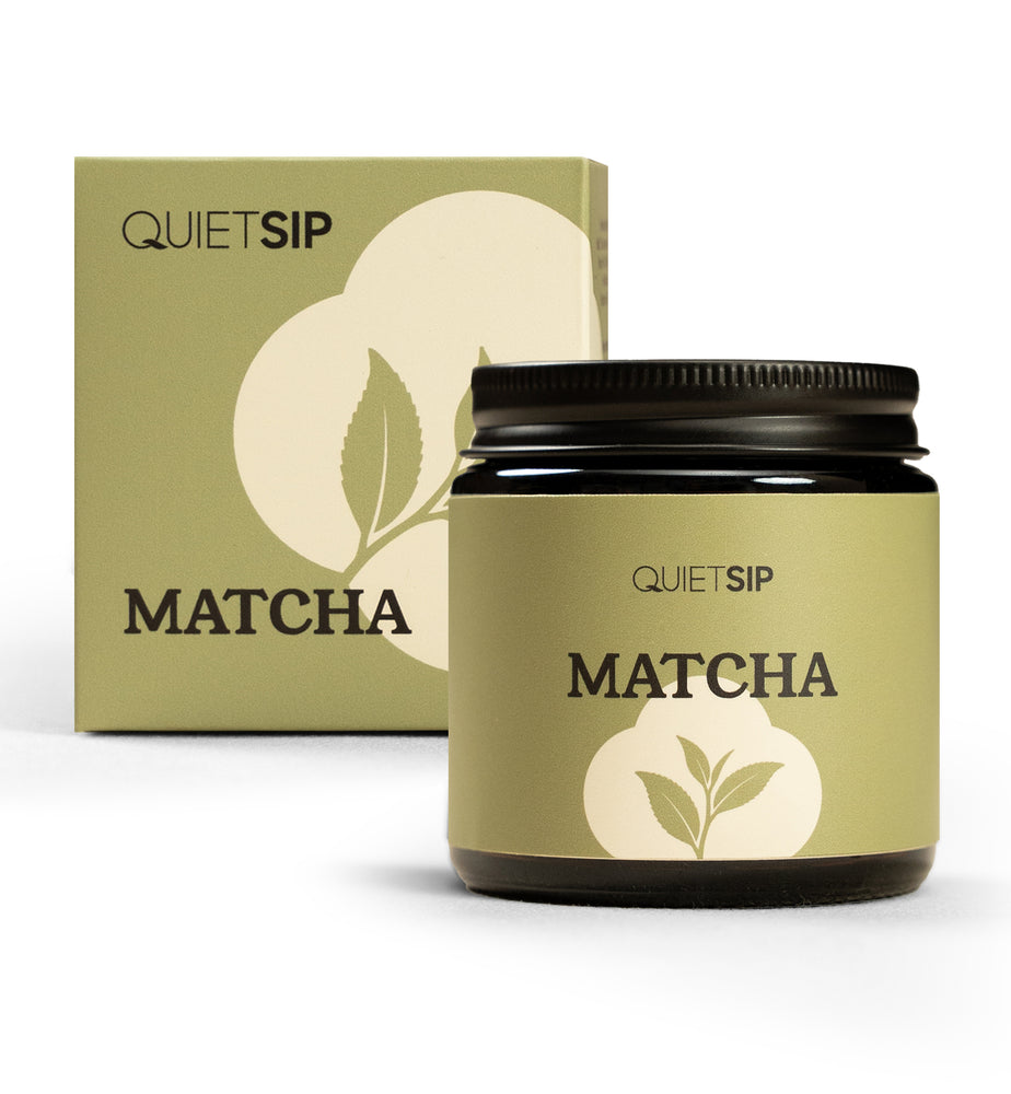 QUIETSIP Organic Match Tea,  Unsweetened Iced or Hot Tea