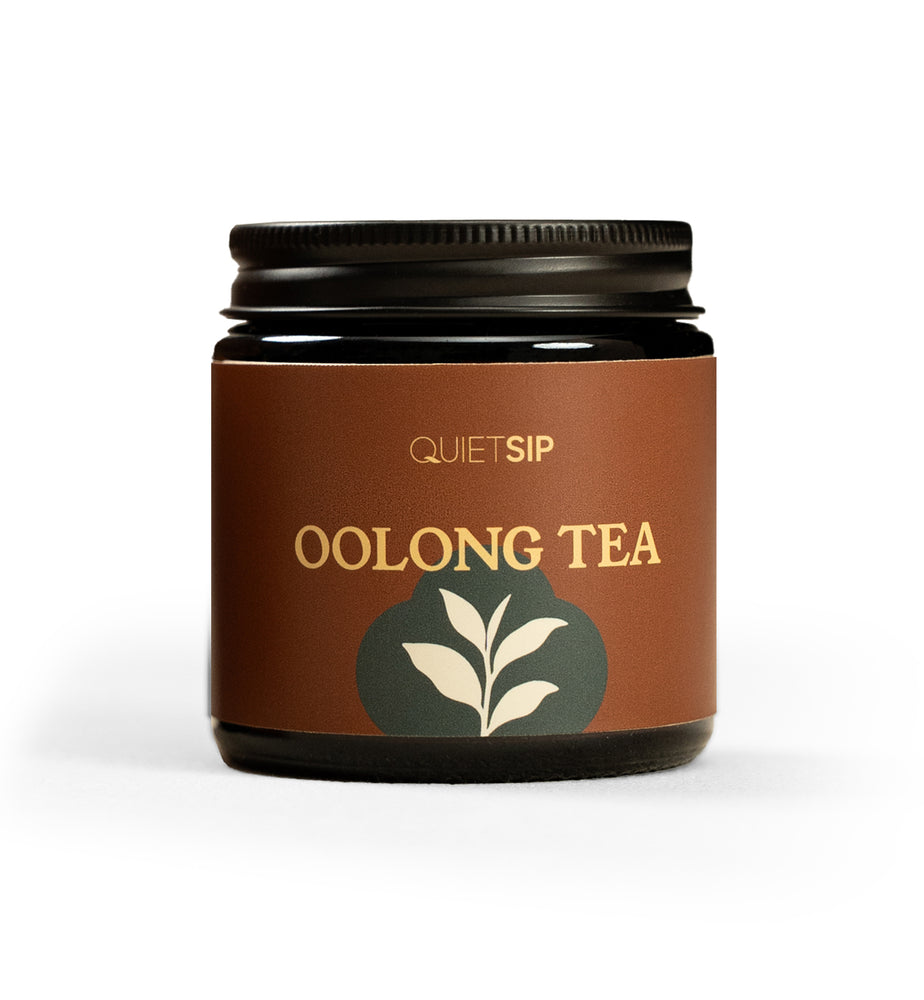 QUIETSIP Organic OOLONG Tea,  Smooth Flavour, Enticing Aroma, Enjoy Hot or Iced,