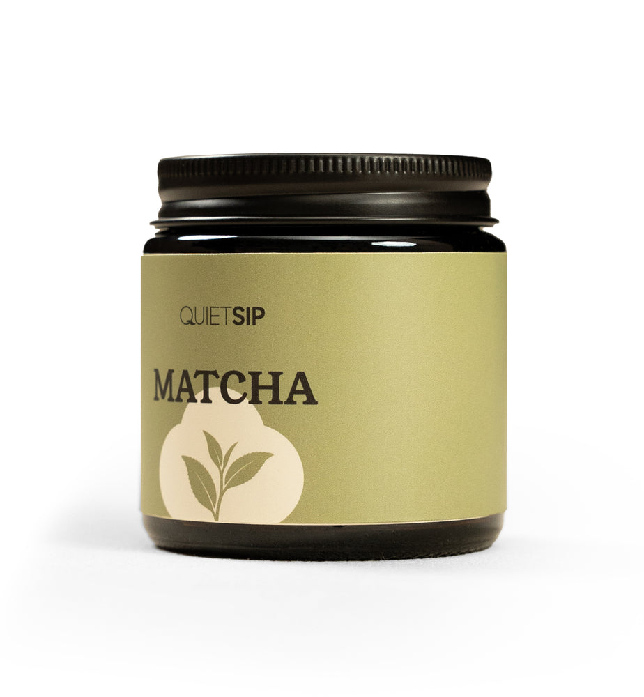 QUIETSIP Organic Match Tea,  Unsweetened Iced or Hot Tea